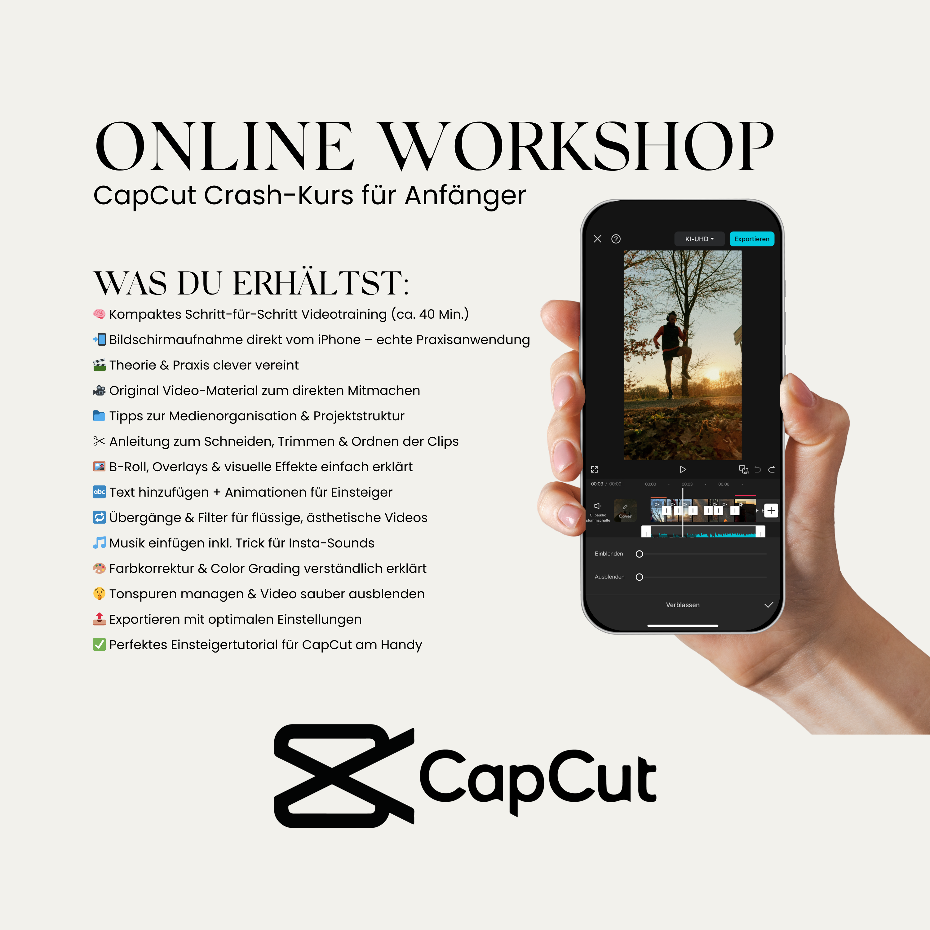 CapCut Workshop für Social Media