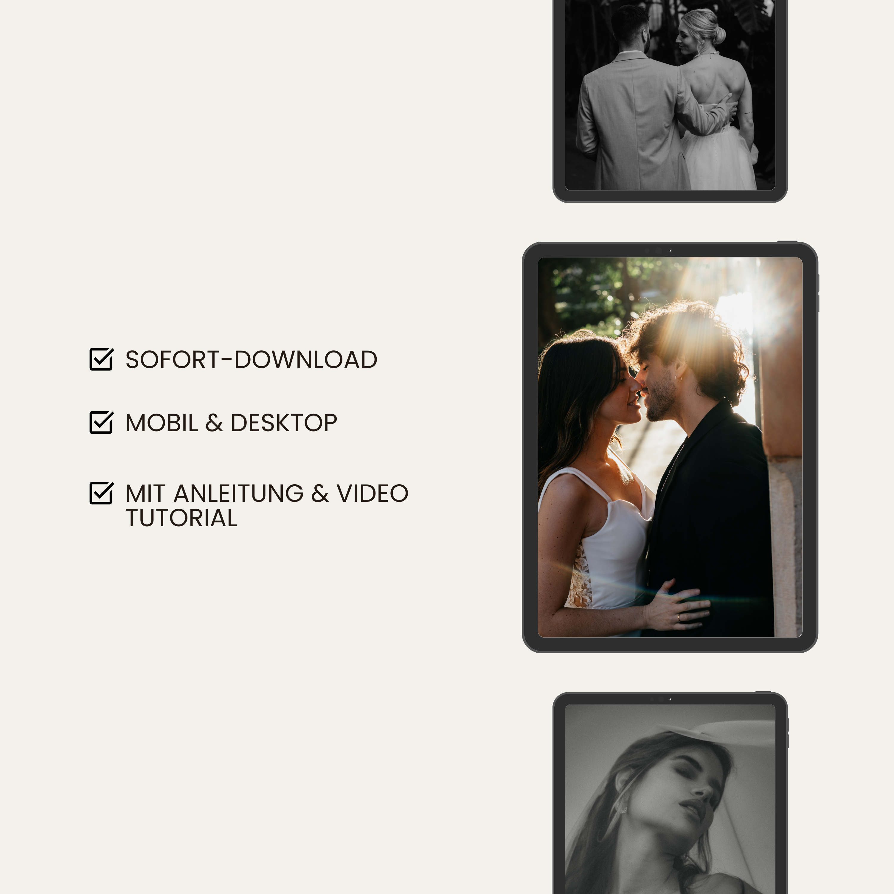 Hochzeits-Preset "Forever" für Adobe Lightroom